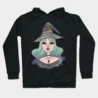 Cute witch girl Hoodie